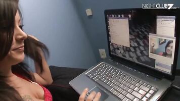 Hot MILF seduces young boy to sex date over online videochat