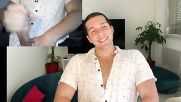 Double cam edging and dirty talk french and english (big cumshot)