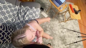 LIVE Webcam show Suck Fuck Cumshot on Pregnant Tits POV