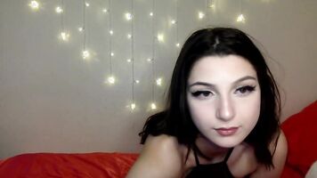 HALLOWEEN FISHNET BODYSTOCKING TEEN CAMGIRL TWERKING IN BEDROOM CHATURBATE