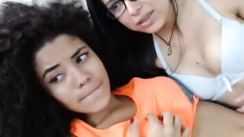 Latina Sluts kissing, licking and masturbating Pt 3