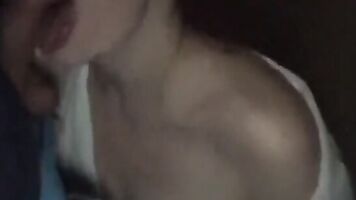 Webcam Recording || slut sucks on the balcony and gives pussy || murstar