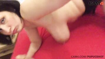 Amateur French Big Titty MILF Sucks and Plays with Her Dildo | CAM4